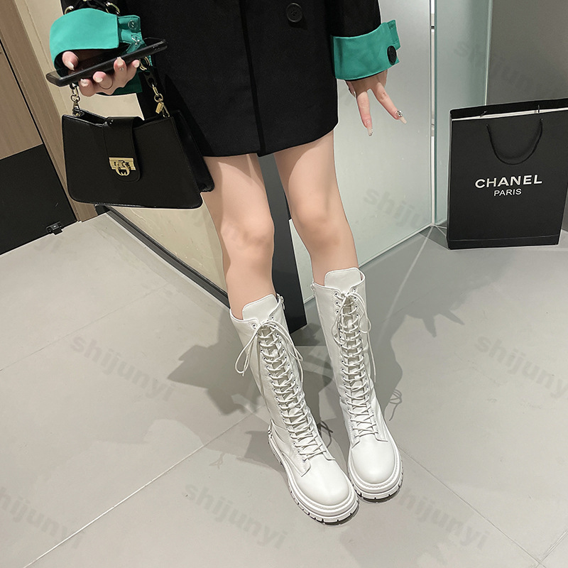 Women Knight's Boots Platform  - Knee High Boots Women 评论和价格