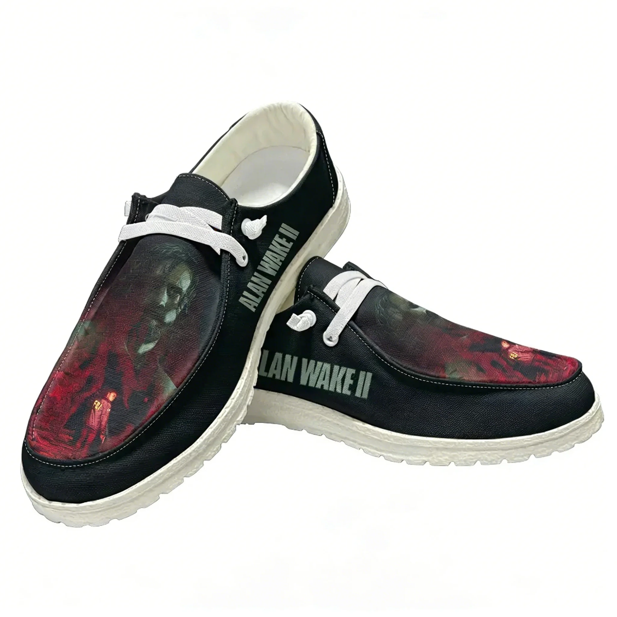 Alan Wake 2 Casual Shoes Men W - Oxford Lace Up Women 评论和价格
