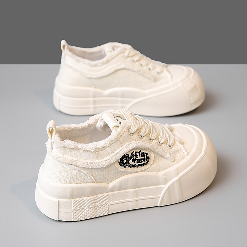Womens Platform Sneakers White - Women Shoes Tennis 评论和价格