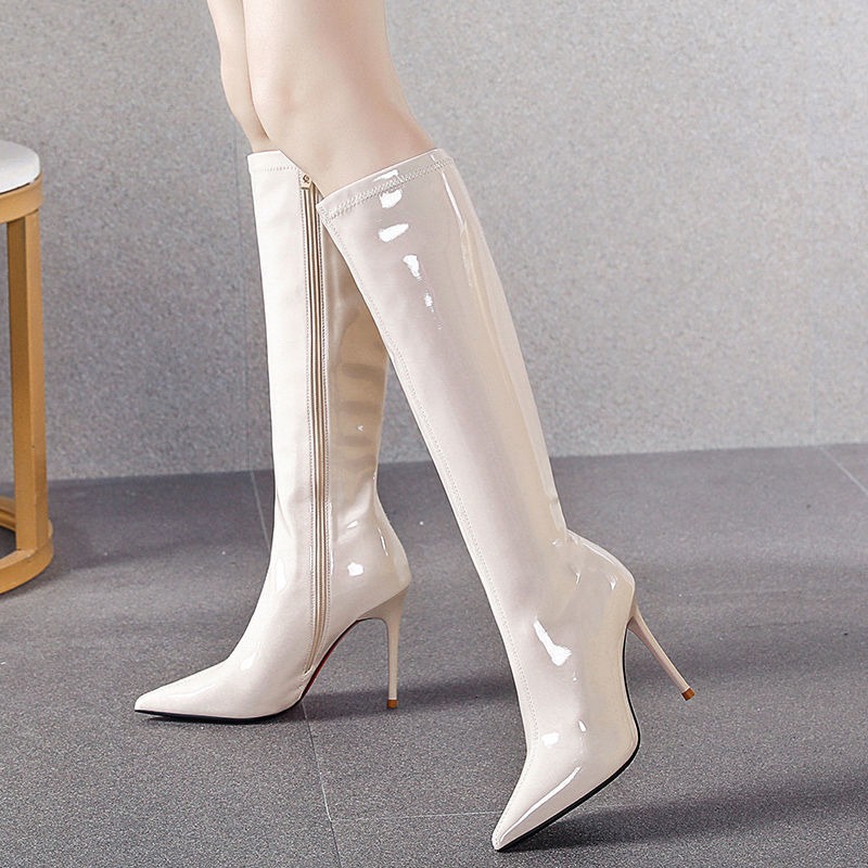 Women Knee-high Boots Temperam - Knee High Boots Women 评论和价格