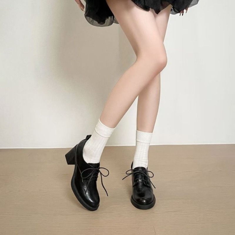 Women Square Toe Lace Up Oxfor - Oxford Lace Up Women 评论和价格