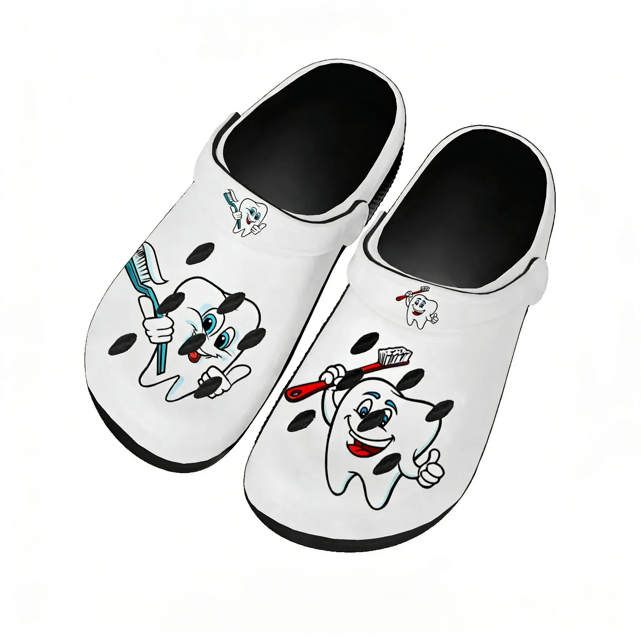 Tooth Dentist Cartoon Pattern  - Women'S Shoes Clogs 评论和价格