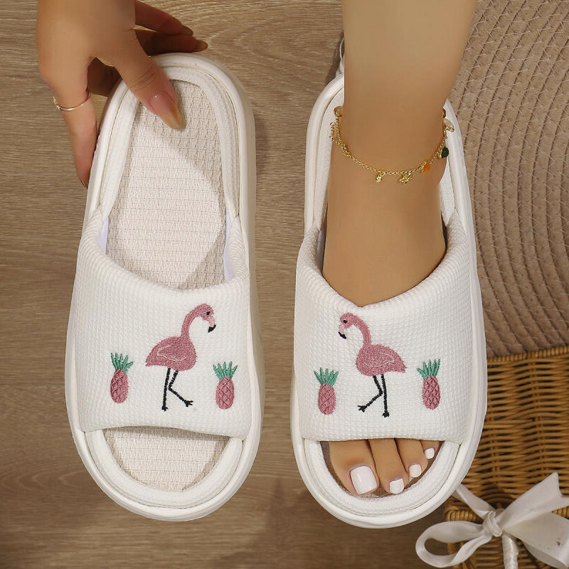 Flamingo Platform Women's Slip - Mule Slip On 评论和价格